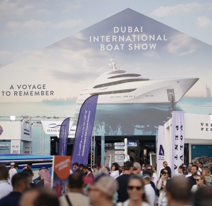 High-performance sport yacht showcased at the Dubai International Boat Show